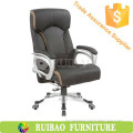 PU Leather Comfortable Back with Pillow PU Caster Stainless Steel Frame Office Conference Working Chair